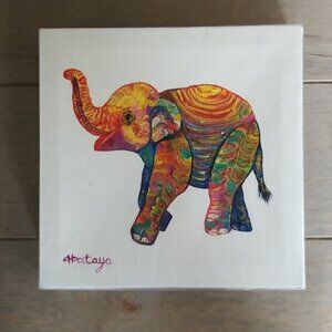 Elephant Painting on Canvas